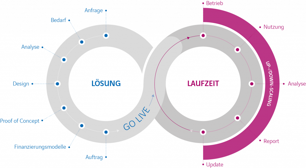 Network as a Service Lifecycle Prozess