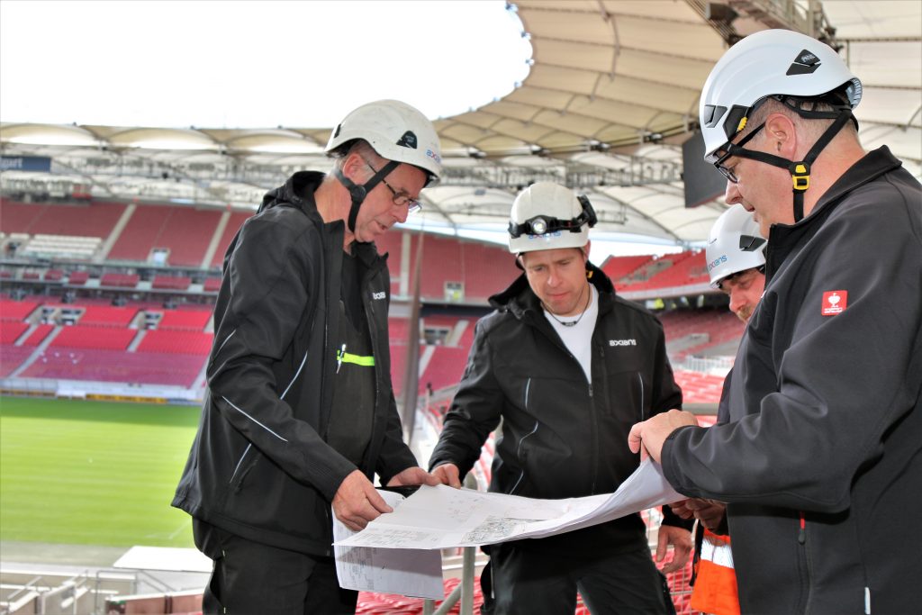 Planung 5G Mobilfunk im Stadion