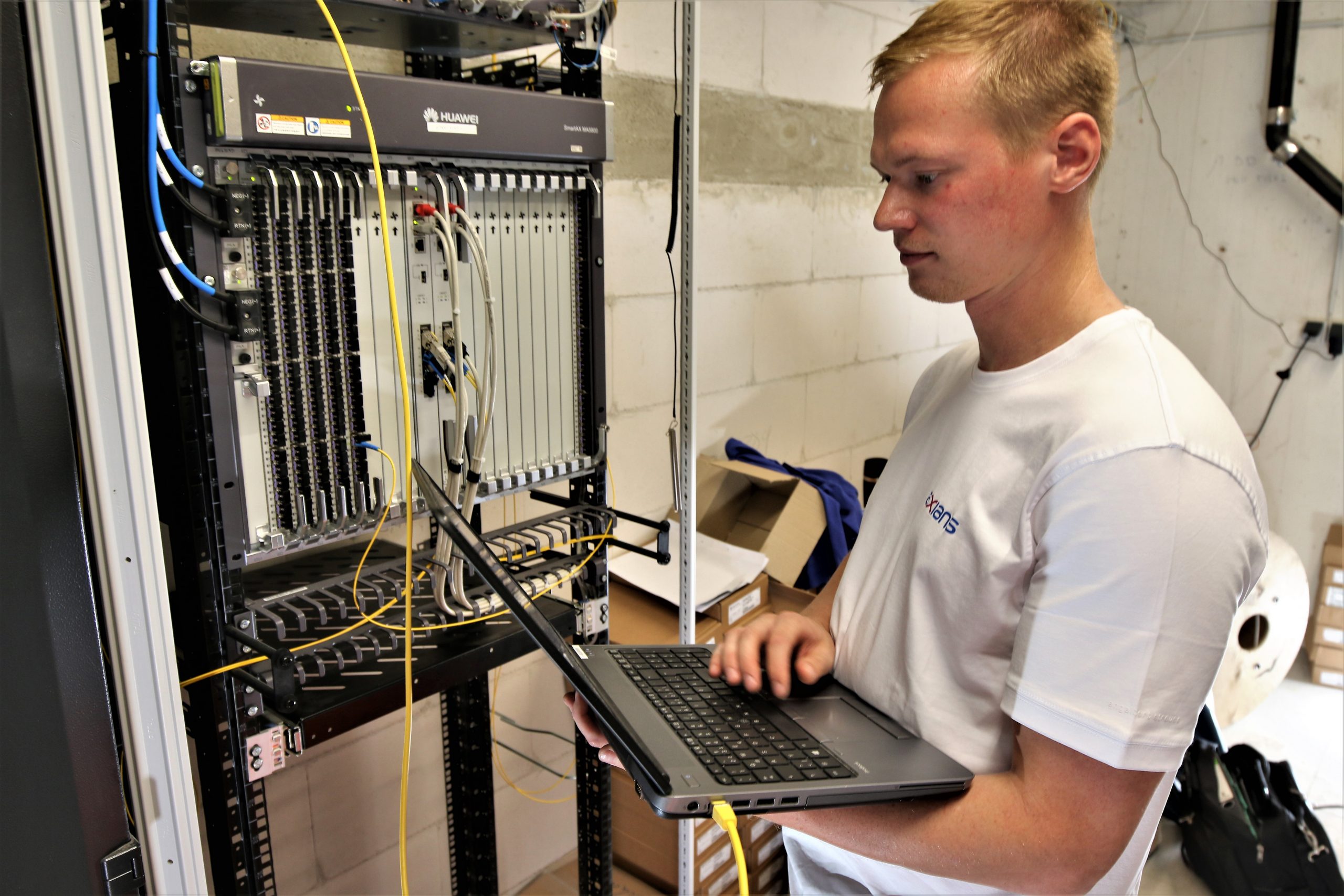 Ftth-Montage