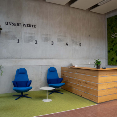 Axians Infoma Ulm Empfang