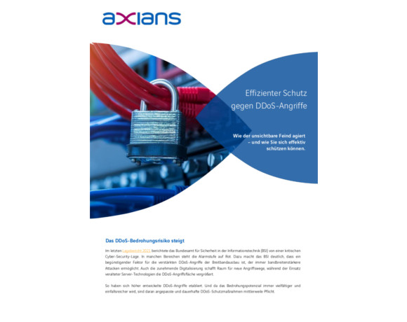 Schutz vor DDoS Angriffen Whitepaper
