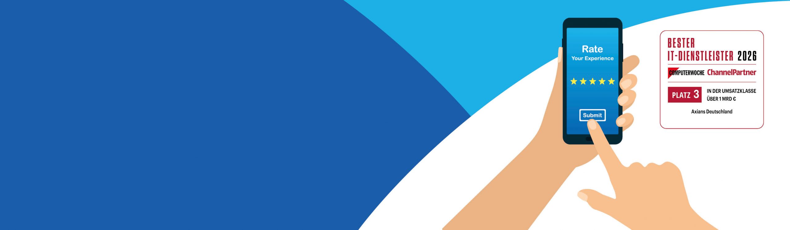 Axians belegt erneut Spitzenplatz beim „Bester IT-Dienstleister 2026“-Ranking