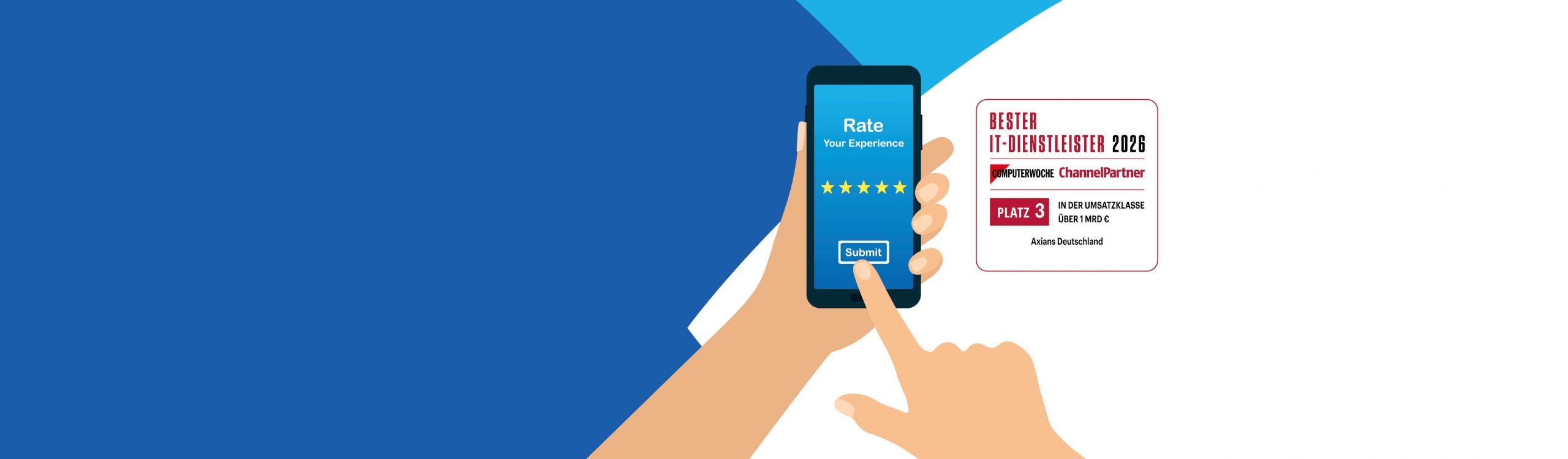 Axians Bester IT Dienstleister Header Startseite 2560x750px