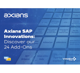 Digitale Souveränität durch 24 spezialisierte Axians SAP-Add-ons.Quelle Axians