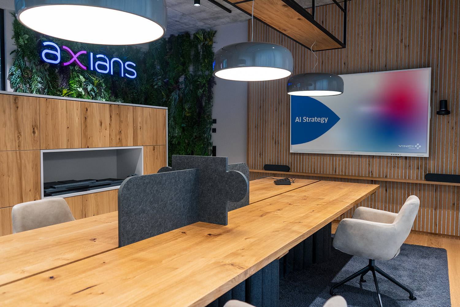 Moderne Arbeits- und Innovationsflächen im Axians Innovation Hub UlmQuelle: Axians Deutschland
